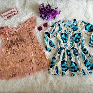 Bundle H&M and OLD NAVY girl,s dresses